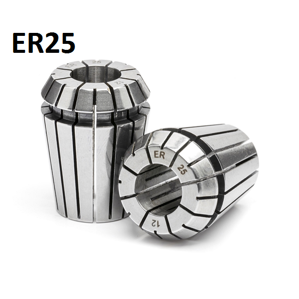 2.0mm - 1.5mm ER25 Standard Accuracy Collets (10 micron)
